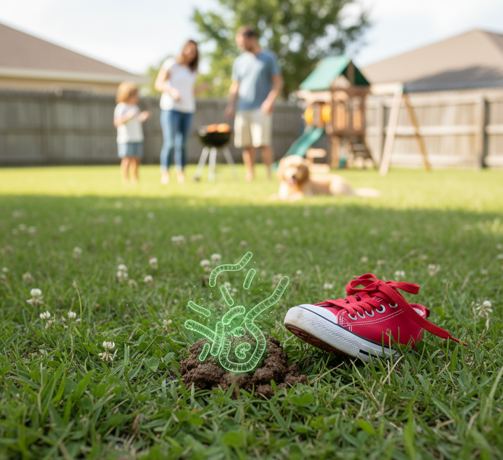 dog poop parasites pic